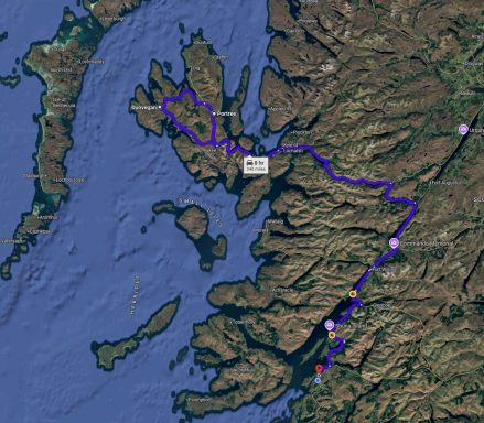 Dunvegan, portree, Uig, Plockton, Kyle of Lochalish