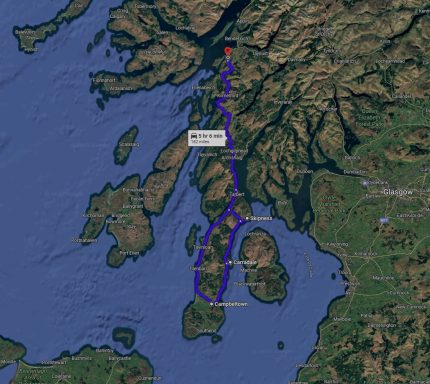 Kintyre route